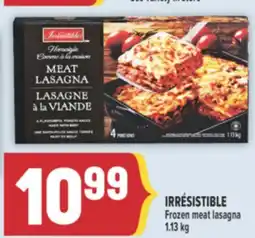 Marché Adonis IRRÉSISTIBLE Frozen meat lasagna offer