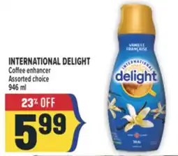 Marché Adonis INTERNATIONAL DELIGHT Coffee enhancer offer