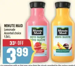 Marché Adonis MINUTE MAID Lemonade offer