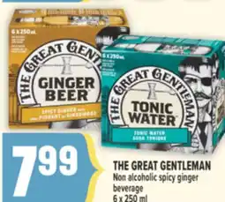 Marché Adonis THE GREAT GENTLEMAN Non alcoholic spicy ginger beverage offer