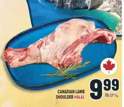 Marché Adonis CANADIAN LAMB SHOULDER HALAL offer