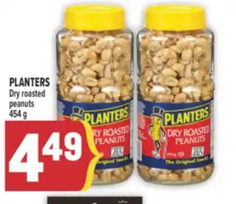 Marché Adonis PLANTERS Dry roasted peanuts offer