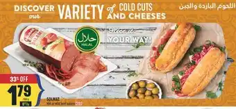 Marché Adonis SOLMAZ Hot or mild beef salami Halal offer