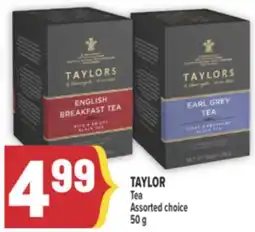Marché Adonis TAYLOR Tea offer