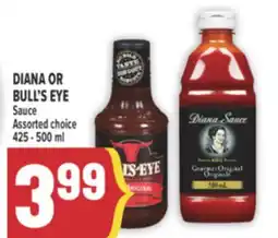 Marché Adonis DIANA OR BULL'S EYE Sauce offer