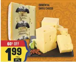 Marché Adonis EMMENTAL SWISS CHEESE offer