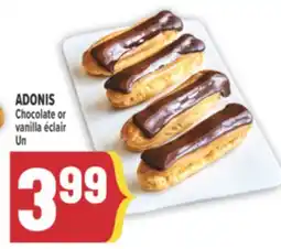 Marché Adonis ADONIS Chocolate or vanilla éclair Un offer