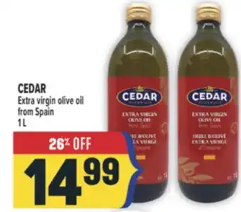 Marché Adonis CEDAR Extra virgin olive oil offer
