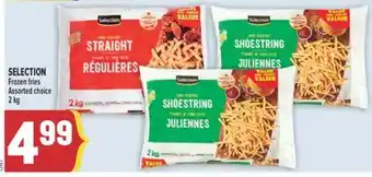 Marché Adonis SELECTION Frozen fries offer