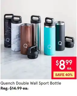 Kitchen Stuff Plus Quench Double Wall Sport Bottle offer