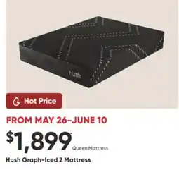 Sleep Country Hush Graph-Iced 2 Mattress offer