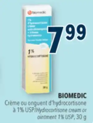 Familiprix Biomedic anti-itch 1% hydrocortisone cream offer