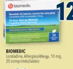 Familiprix BIOMEDIC Allergy, 10 mg, 20 tablets offer