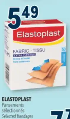 Familiprix Elastoplast extra flexible assorted sizes fabric strips 50un offer