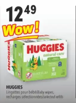 Familiprix HUGGIES Baby wipes selected refills offer