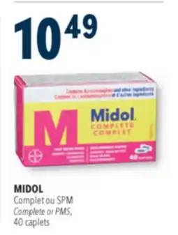Familiprix MIDOL Complete or PMS offer