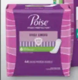 Familiprix POISE liners, selected sizes offer