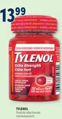 Familiprix TYLENOL Selected products offer