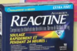 Familiprix Reactine extra strength allergy tablets 10un offer