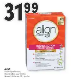 Familiprix ALIGN Probiotic Women's dual action, 28 capsules offer