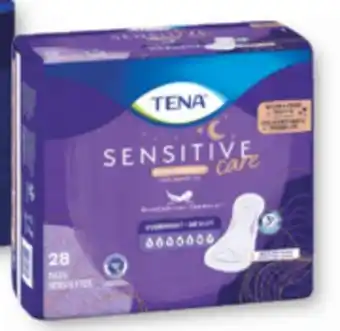 Familiprix Tena Sensitive Care Extra Coverage overnight pads 28un offer