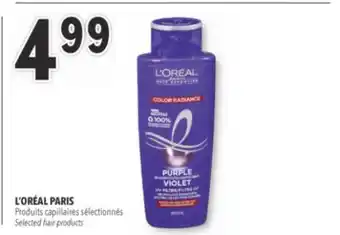 Familiprix L'Oréal Paris Hair Expertise Color Radiance Purple shampoo for blonde and highlighted hair 200ml offer