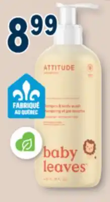 Familiprix Attitude Baby Leaves pear nectar shampoo & body wash 473ml offer