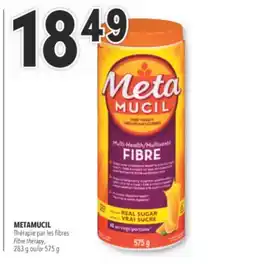 Familiprix METAMUCIL Fibre therapy, 283 g or 575 g offer
