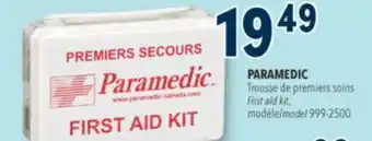 Familiprix PARAMEDIC First aid kit, model 999-2500 offer