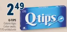 Familiprix Q-TIPS, Cotton swabs offer