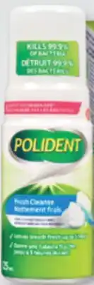Familiprix Polident foam cleanser for dentures 125ml offer