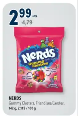 Familiprix NERDS, Gummy Clusters Candies, 142 g offer