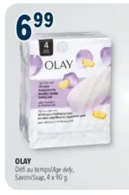 Familiprix OLAY Age defy, Soap, 4 x 90 g offer