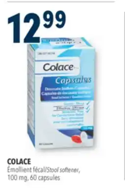 Familiprix Colace Clear stool softener capsules offer