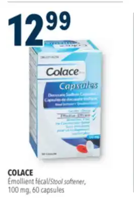 Familiprix Colace Clear stool softener capsules offer