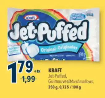 Familiprix KRAFT, Jet-Puffed Marshmallows, 250 g offer
