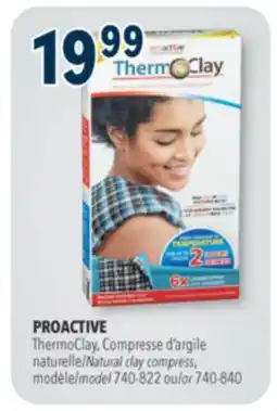 Familiprix Proactive Therm-O-Clay natural clay compress offer