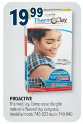 Familiprix Proactive Therm-O-Clay natural clay compress offer