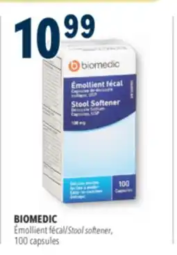 Familiprix Biomedic stool softener capsules 100un offer