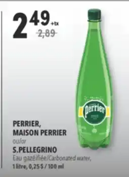 Familiprix MAISON PERRIER Carbonated water offer