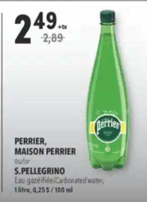 Familiprix MAISON PERRIER Carbonated water offer