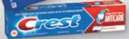 Familiprix Crest cavity protection toothpaste 125ml offer
