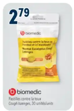 Familiprix BIOMEDIC, Pastilles contre la toux/Cough lozenges, 30 unités/units offer