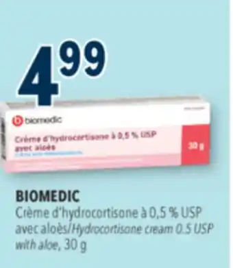 Familiprix Biomedic anti-itch cream with aloe offer