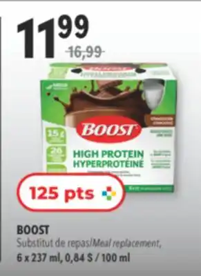 Familiprix Boost High Protein meal replacement Chocolate offer
