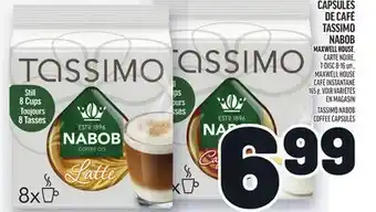 Metro CAPSULES DE CAFÉ TASSIMO NABOB MAXWELL HOUSE | TASSIMO NABOB COFFEE CAPSULES offer