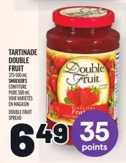Metro TARTINADE DOUBLE FRUIT | DOUBLE FRUIT SPREAD offer