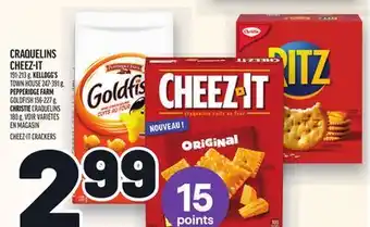 Metro CRAQUELINS CHEEZ-IT | CHEEZ-IT CRACKERS offer