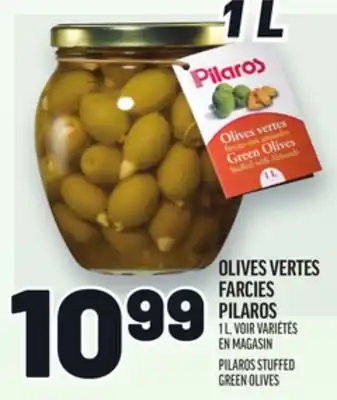 Metro OLIVES VERTES FARCIES PILAROS | PILAROS STUFFED GREEN OLIVES offer