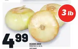 Metro OIGNONS DOUX | SWEET ONIONS offer